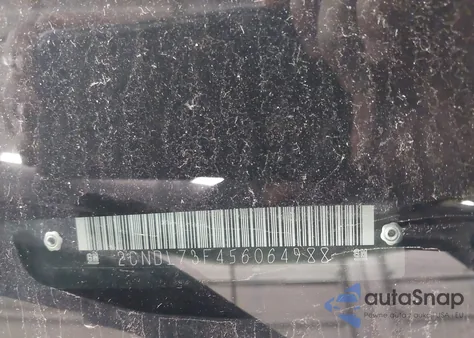 2005 Chevrolet Equinox Lt из США, поврежденный, VIN 2CNDL73F456064988